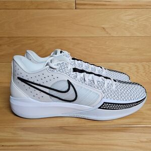 Nike Women's Sabrina 1 Magnetic White Black Basketball Shoe FQ3381-103